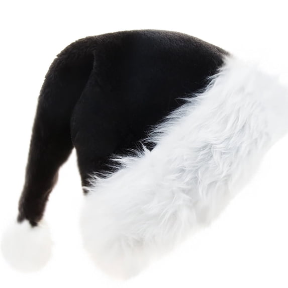 Oversized Plush Santa Hat, Christmas Apparel, Party Accessory, One Size Fits All Thickened Large Design, for Holiday Events Family Gatherings, Festive Headwear Costume