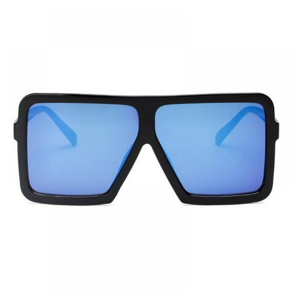 Oversized Polarized Mirrored Sunglasses for Women, Fashion Oversized Design Sun Glasses-100% UV Protection Eyewear,Beach/Travel/Driving