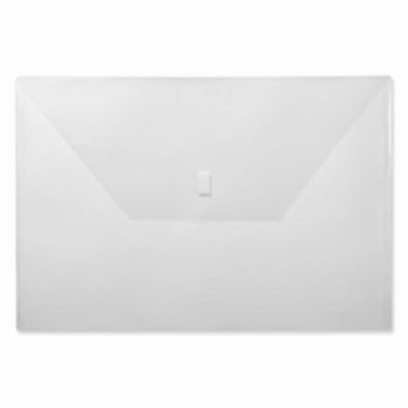 Oversized Poly Project Folders, Clear - 11 x 17 in.