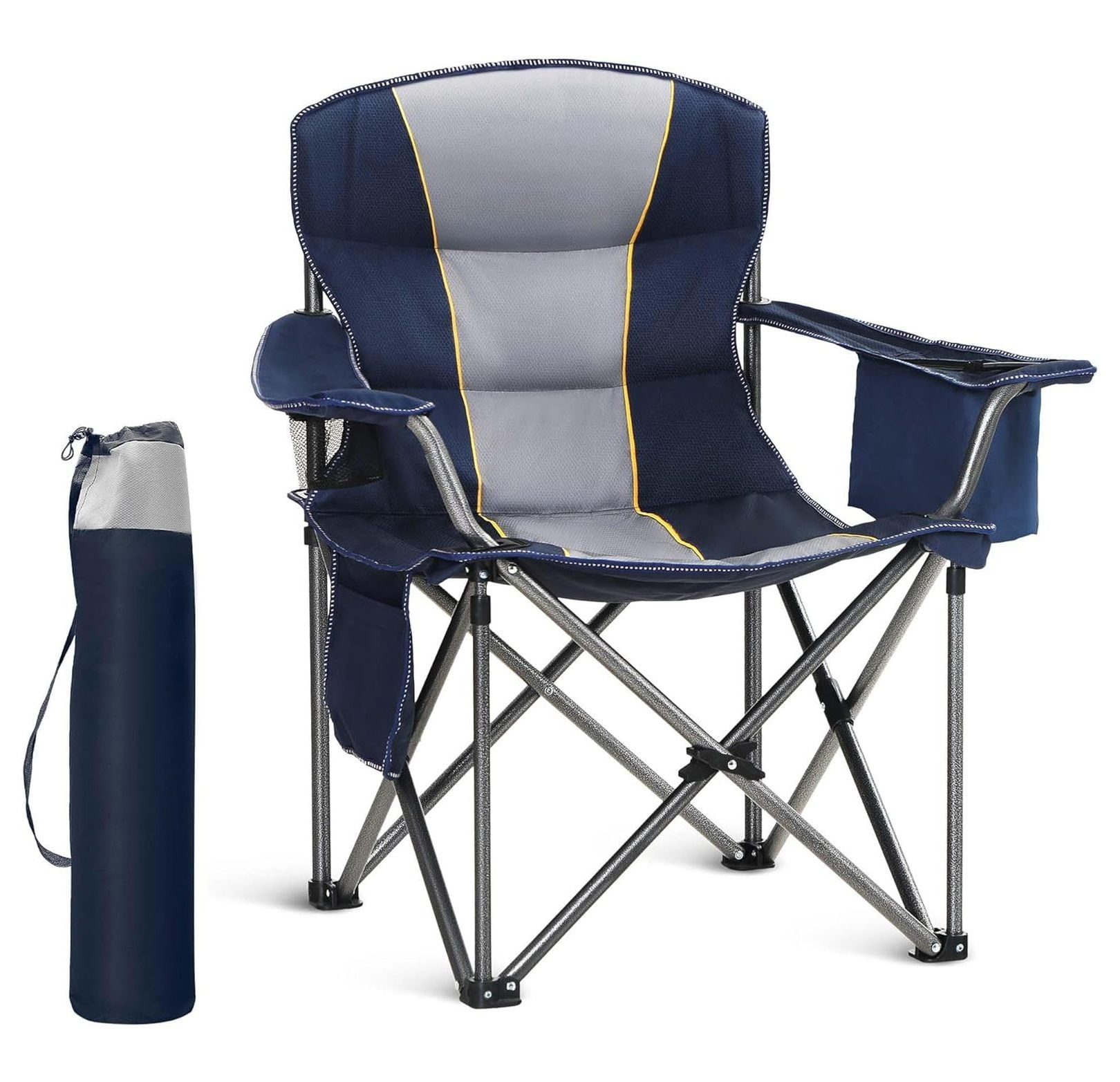 Lounge Chair Heavy Duty Folding Garden Chairs Oversized Folding