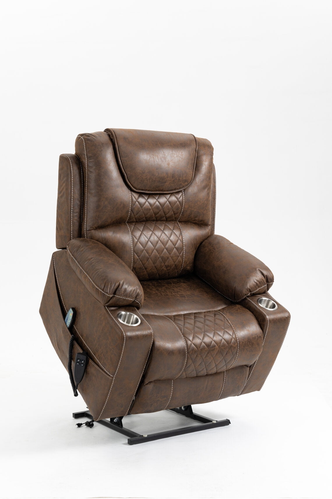 Oversized Power Lift Recliner Chair with 25" ExtraWide Seat for Big