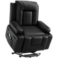 thumbnail image 1 of Oversized Power Lift Recliner Chair - Heat and Massage, PU Leather Electric Lift Recliner for Elderly & Mobility Impaired,Heavy Duty Lift Chair, 1 of 8