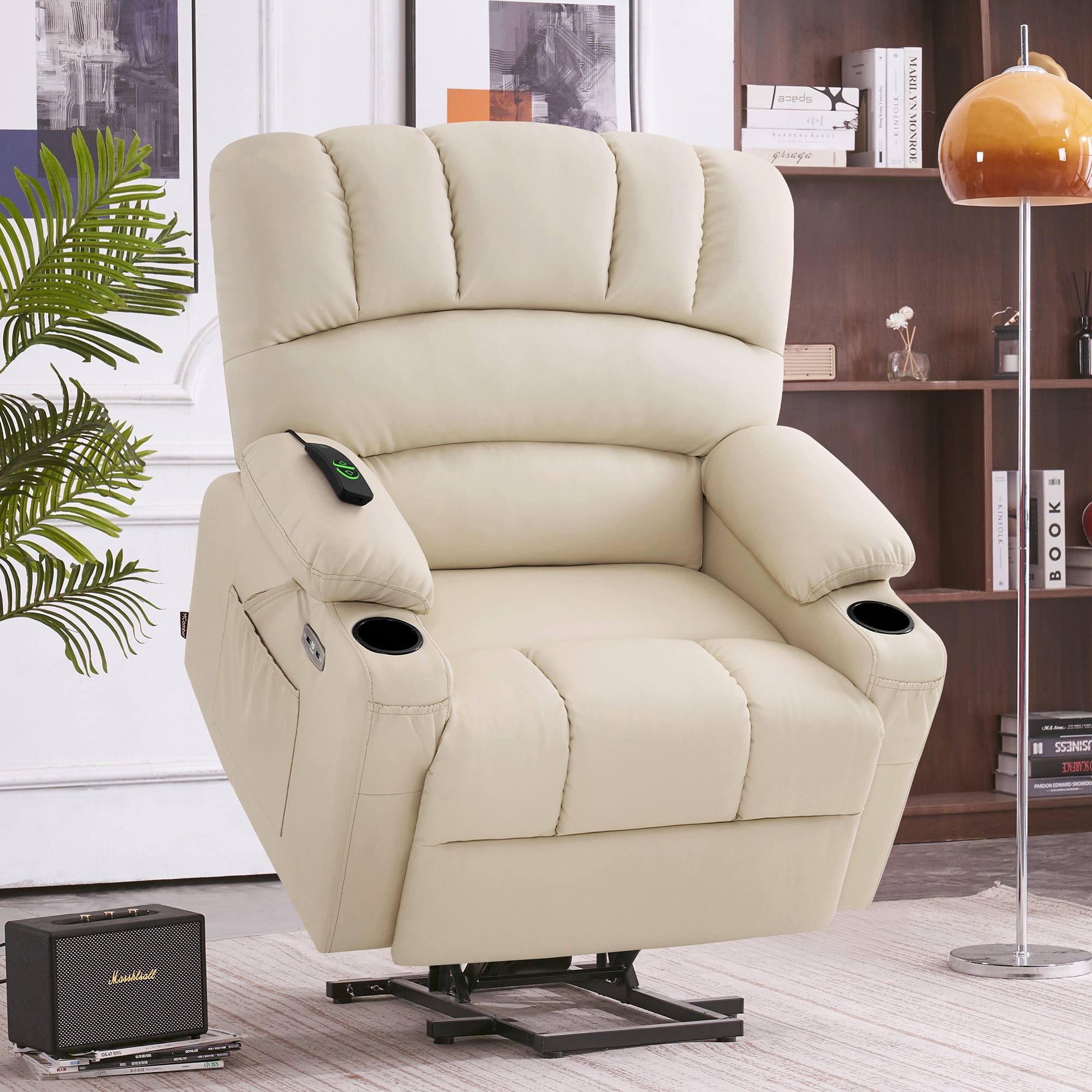 Oversized Power Lift Recliner with 27.2'' ExtraWide Seat, Extended