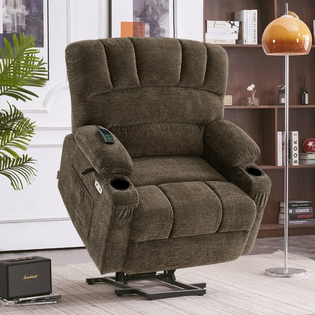 Oversized Power Lift Recliner with 27.2'' ExtraWide Seat, Extended