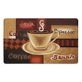 thumbnail image 1 of Oversized Premium Anti Fatigue Memory Foam Kitchen Floor Mat - Coffee Shoppe, 1 of 2