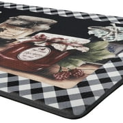 Oversized Premium Anti Fatigue Memory Foam Kitchen Floor Mat - Country Mason Jars