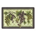 thumbnail image 1 of Oversized Premium Anti Fatigue Memory Foam Kitchen Floor Mat - Tuscany Grape Vine, 1 of 2