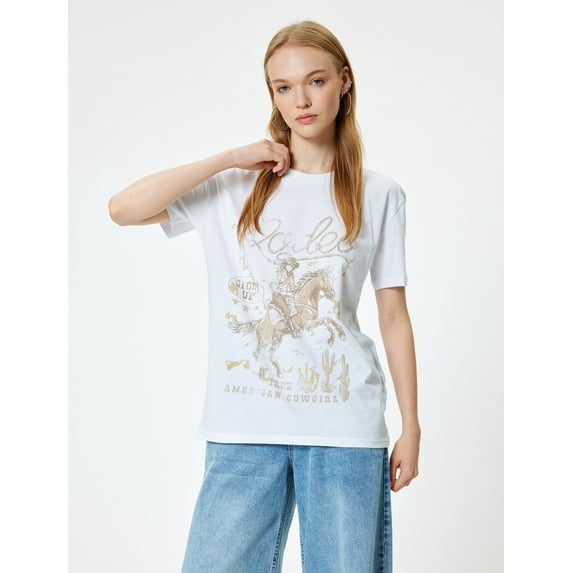 Oversized Printed T-Shirt