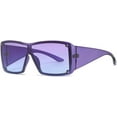 thumbnail image 1 of Oversized Punk Sunglasses Women Men Sun Glasses Goggle Lady Shades Eyewear UV400, 1 of 7