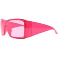 thumbnail image 1 of Oversized Punk Sunglasses Women Men Sun Glasses Goggle Lady Shades Eyewear UV400, 1 of 7