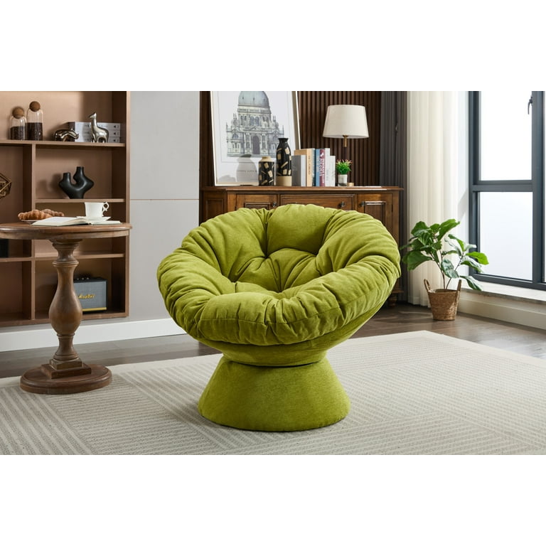 Oversized Recliner with 360 Rotation Swivel Accent Chair Barrel Chair with Comfort Cushion Lazy Sofa for Living Room Bedroom Simple Assembly Walmart