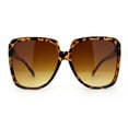 thumbnail image 1 of Oversized Retro Mod Thin Plastic Womens Butterfly Sunglasses Tortoise Brown, 1 of 4