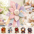 thumbnail image 1 of Oversized Seasonal Quilted Door Bow DIY Sewing Kit, 15.75 Inch Patchwork Fabric Craft for Front Door Wall Porch Mantel Decor, Beginner Sewing Project, Multiple Designs, 1 of 6