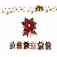 thumbnail image 1 of Oversized Seasonal Quilted Door Bow DIY Sewing Kit – 15.75" Seasonal Wreath Accent – Fun Creative Break from Screens for Craft Enthusiasts (C), 1 of 6