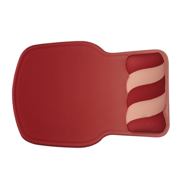 Oversized Silicone Mouse Pad Featuring Cushioned Wrist Rest Vibranted Color