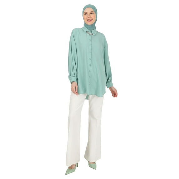 Oversized Silk Oversized Tunic Yonca
