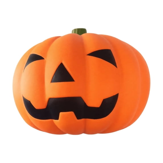 Oversized Slow Rising Halloween Pumpkin Squishy Toys, Giant Spooky Pumpkin Ghost Squishy, Halloween Stress Ball, Rainbow Squishy Bun, Soft Squeeze Toy for Adults, Anxiety Relief Fidget