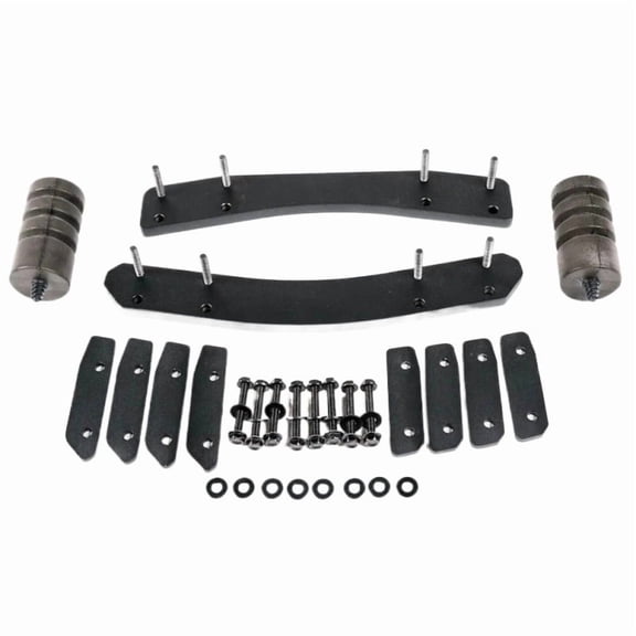 Oversized Spare Tire Carrier Modification Kit Tailgate Spare Tire Enhance Mounting Bracket Kit for Jeep Wrangler JL