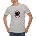 thumbnail image 1 of Oversized Spider Drop Graphic Design Deluxe Jersey T-Shirt - Heather Grey 3XL, 1 of 4