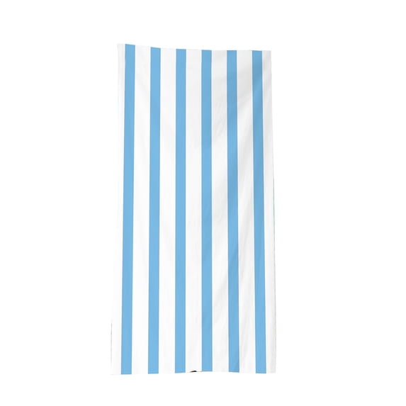 Oversized Striped Beach Towel, 63x31 Inch Large Quick-Dry Pool Towel for Adults, Soft and Sand-Resistant, Vibrant Stripes for Travel, Swimming, and Lounging, Summer Essential Gift