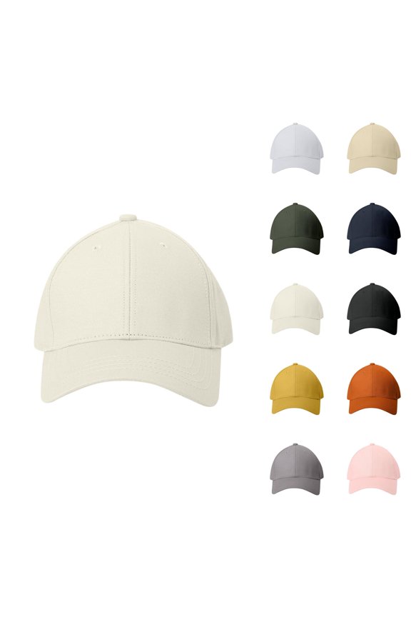 Oversized Structured Baseball Cap for Big Head Adjustable Dad Hat for Men Women