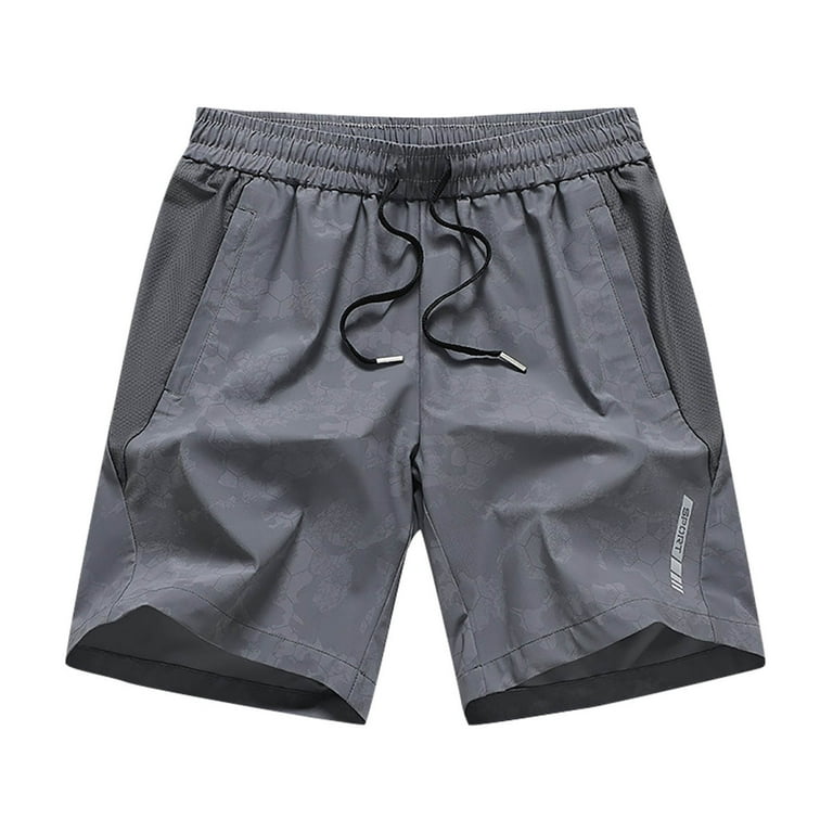 Oversized Summer Shorts Mens Big and Tall Breathable Cozy Sweat 