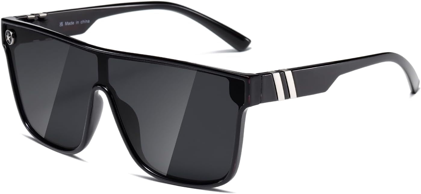 sunglassLA Frameless Sun Glasses - Adult Regular Size, Gold