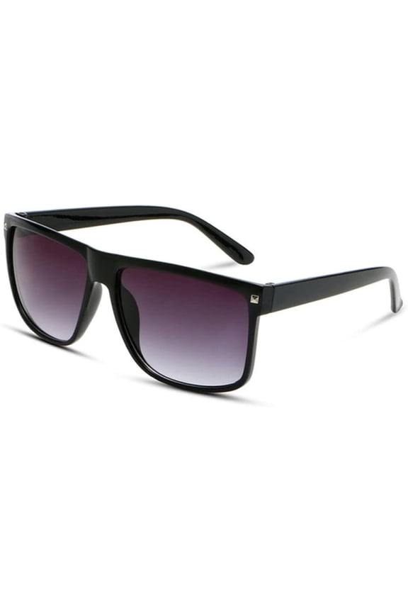 Oversized Sunglasses Women Luxury Designer Big Frame Sun Glasses Men Classic Rivet Glasses Brown Black Eyewear