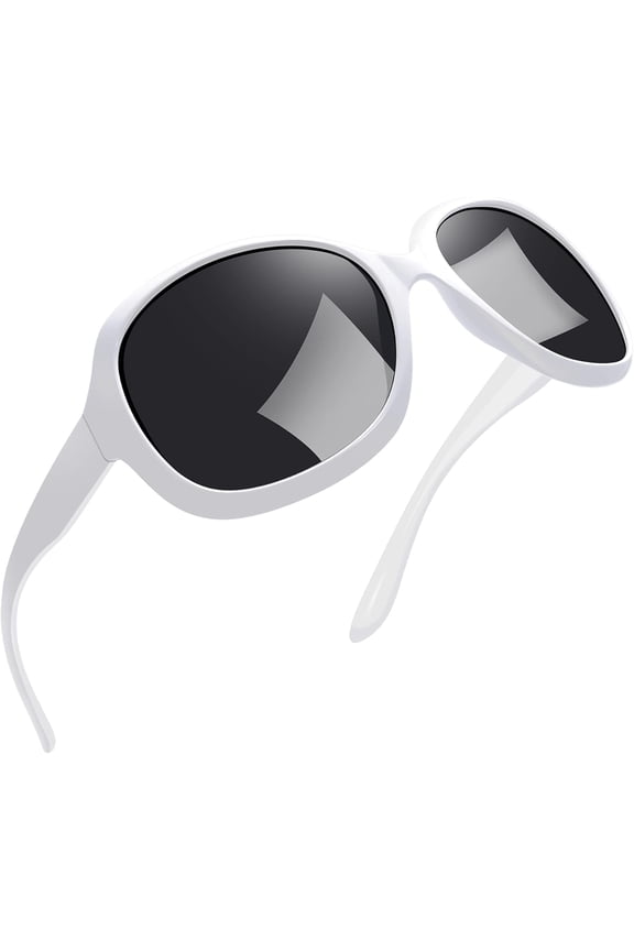 Oversized Sunglasses Womens Trendy Polarized Large Driving Sun Glasses Ladies UV Protective Big Sunnies Shades