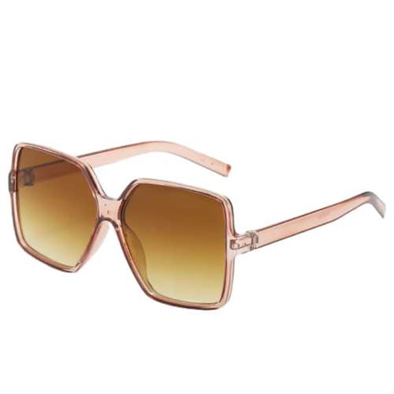 Oversized Sunglasses for Women Fashion Rectangle Ladies Shades, Gold