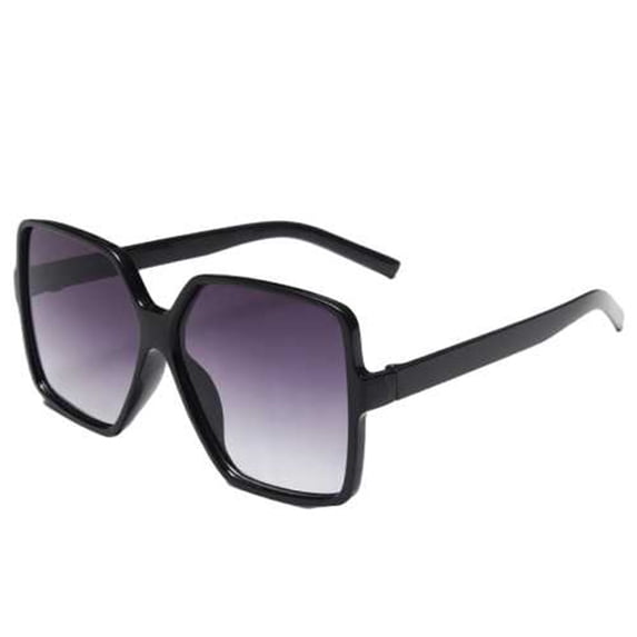Oversized Sunglasses for Women Fashion Rectangle Ladies Shades, Gray