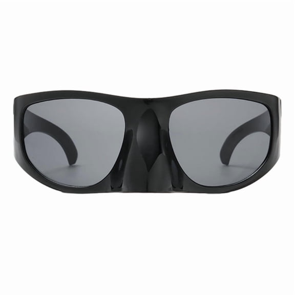 Oversized Sunglasses with Multiple Lens Nightclub Glasses for Teens Photography