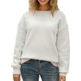 thumbnail image 1 of Oversized Sweaters for Women Fall Sweaters for Women Women's Sexy Bow Tied Back Knit Sweater With Open Back, 1 of 7