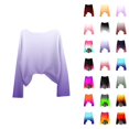 thumbnail image 1 of Oversized Sweaters for Women Long Sleeve Gradient Color Crewneck Drop Shoulder Pullover Sweater Knit Tops, 1 of 4