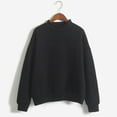 thumbnail image 1 of Oversized Sweatshirt For Women Casual Comfortable Easy Solid Color Loose Round Neck Blouse Outfits Winter Clothes 2025, 1 of 6