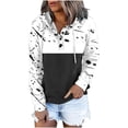thumbnail image 1 of Oversized Sweatshirt For Women Graphic Womens Fall Clearance Clothes $5.00 Retro Casual Long Sleeve Hoodie Sweatshirt, 1 of 5