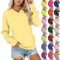 thumbnail image 1 of Oversized Sweatshirt For Women V Neck Soft Casual Comfortable For Wear And Sports Loose Clothing With 2025 Pullover Sweaters Winter Clothes, 1 of 5