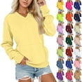 thumbnail image 1 of Oversized Sweatshirt For Women V Neck Soft Fleece Casual Comfortable For Wear And Sports Loose Clothing With Outfits Winter Clothes 2025, 1 of 5