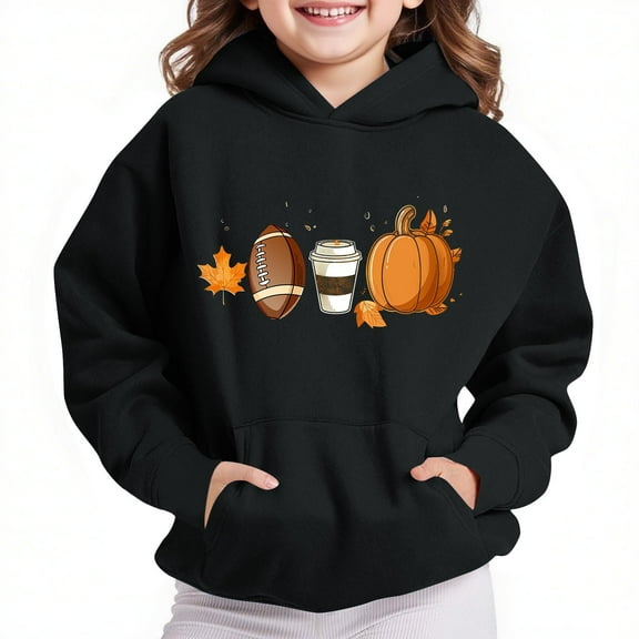 Oversized Sweatshirt for Children Boys And Girls Casual Long Sleeve Hoodies Cute Oversized Fleece Pocket Sweatshirt Tops Fall Outfits Fashion Clothes