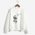 thumbnail image 1 of Oversized Sweatshirts for Women Dandelion Print Loose Crew Neck Cute Sweaters Casual Soft Comfortable Streetwear Fall Pullover Long Sleeve Tops 2025 Winter Outfits, 1 of 5