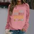 thumbnail image 1 of Oversized Sweatshirts for Women Letter Turkey Gravy Beans And Rolls Printed Cute Crewneck Thanksgiving Sweaters Casual Style Loose Fit Fall Long Sleeve Pullover Tops Winter Outfits Clothes, 1 of 4