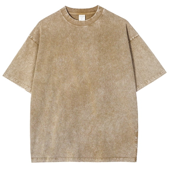 Oversized T Shirts Vintage Tee Loose Fit Short Sleeve Casual Streetwear Baggy Washed Unisex Tops