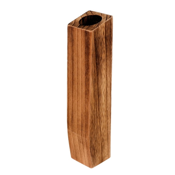 Oversized Tall Floor Vase Wood Bamboo Retro Decoration Vintage