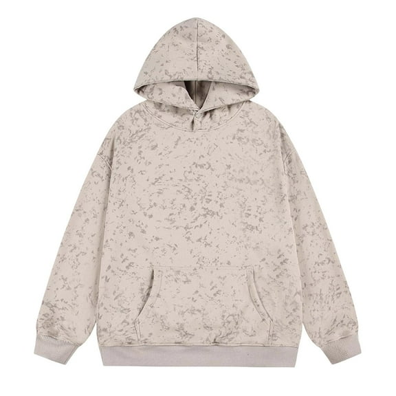 Oversized Tie Dye Hoodie Pullover Couples Matching Sweatshirt Relaxed Baggy Fit Hooded Sweatshirt Soft Unisex Streetwear Y2K Trendy Casual Outerwear