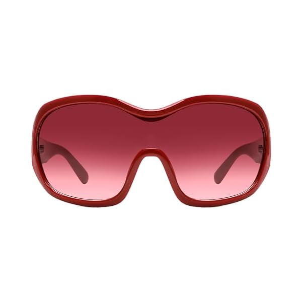 Oversized Trendy Wrap Around Sunglasses for Women Men - Cool  display picture 3
