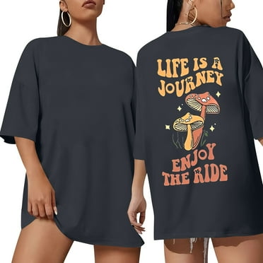 Oversized Tshirts For Women Casual Printed Crew Neck Loose Short Sleeve T Shirt Top Graphic Tees Womens Tops Clearance Under $5