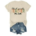 thumbnail image 1 of Oversized Tshirts For Women Women's Fashion Casual Back To School Season Letter Print Round Neck Short Sleeve T Shirt Crewneck Sweatshirts Women, 1 of 5