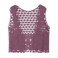 thumbnail image 1 of Oversized Tshirts Shirts for Women Crochet Top Lace Vest Crewneck Crochet Hollow Out Cover Up Summer Going Out Tops Short Sleeve Women's Tops, Tees & Blouses, 1 of 3