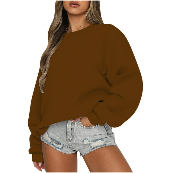 Oversized Tshirts Shirts For Women Graphic,Womens Sweatshirts Trendy,Tops Casual De Mujer OtoñO,Tops Casual De Mujer,Crew Neck Sweatshirts Women Fall,Long Sleeve Workout Tops For Women