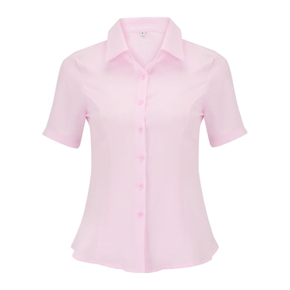 Oversized Tshirts Shirts for Women Ms. Shirt Female Short Sleeved Light Purple Korean Version Of The Simple Sister Clothing Oversized Work Clothes Short Sleeve Women's Tops, Tees & Blouses
